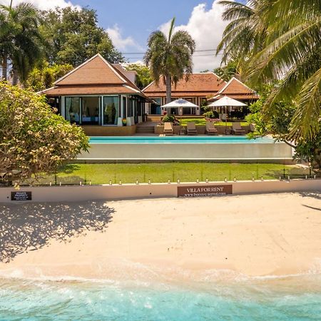 Bacaya Beachfront Villa Pantai Bangrak Luaran gambar